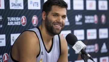 10/10/18 RUEDA DE PRENSA REAL MADRID BALONCESTO FELIPE REYES