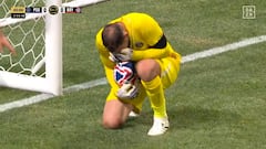 La reacción de Donnarumma al ver el estado de Musiala: imagen dura