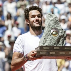 Berrettini se impone a Bautista y gana su primer título ATP