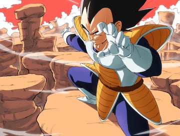 Dragon Ball Vegeta vs Goku