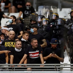 La UEFA abre procedimientos disciplinarios a Eintracht y Marsella