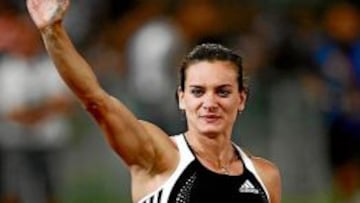 Yelena Isinbayeva.