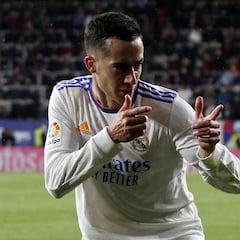 Lucas Vázquez es un tiro