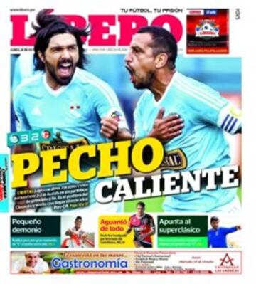 Portadas de la prensa mundial