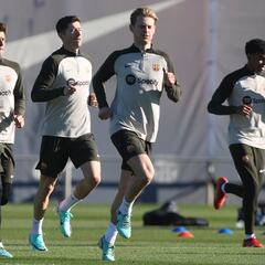 Xavi, en la caldera che