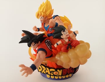 La evolución de Goku de Dragon Ball por Banpresto