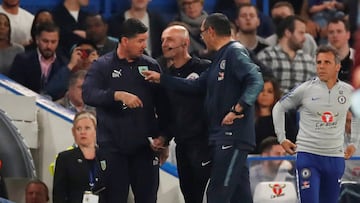 Maurizio Sarri, entrenador del Chelsea