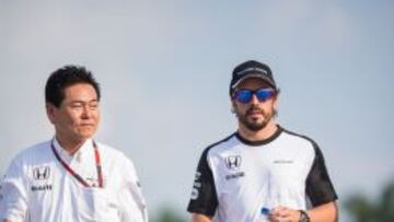 Fernando Alonso es optimista en Austin.