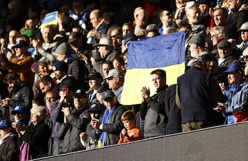 El mundo del f¨²tbol se solidariza con el pueblo ucraniano