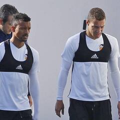 Rodrigo se fractura el tobillo