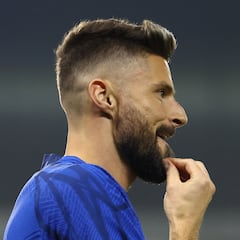 France striker Olivier Giroud a doubt for the World Cup final against Argentina