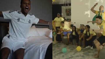 Rodrygo Goes reacciona a la llamada de Tite para el Mundial