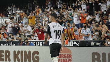 19/09/21 PARTIDO PRIMERA DIVISION JORNADA 5
 VALENCIA CF - REAL MADRID
 HUGO DURO
 