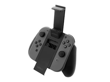 Clip Grip Power, el soporte para jugar a Splatoon 2 mientras charlas con tus amigos