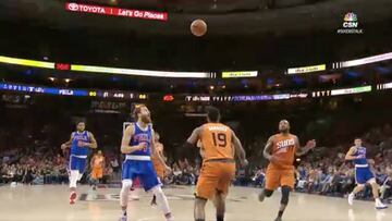 Resumen del Philadelphia 76ers-Phoenix Suns de NBA