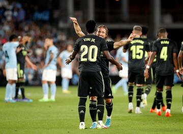 Vinicius puso el 1-3 en el marcador.