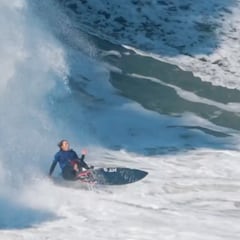 Laura Coviella: “Primera vez que como mierda en Nazaré”