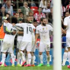 Benzema deja líder al Madrid