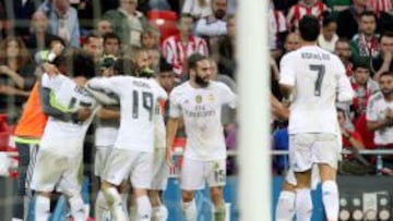 Benzema deja líder al Madrid