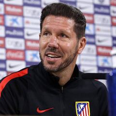 Simeone: "Favourites? I know that we don't depend on others"