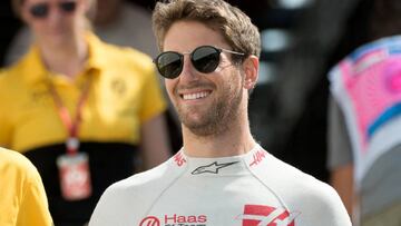 Romain Grosjean, piloto de Haas.