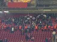 Aficionados del Galatasaray presentes en Anfield a pesar de la prohibición de UEFA