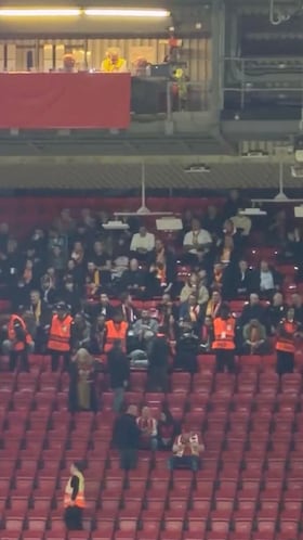Aficionados del Galatasaray presentes en Anfield a pesar de la prohibición de UEFA