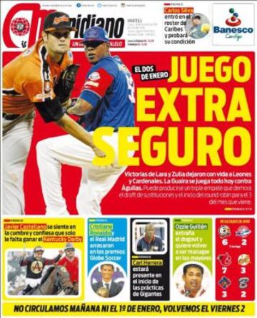 Portadas de la prensa deportiva