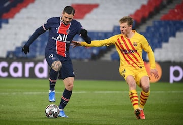 Mauro Icardi y Frenkie De Jong.