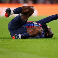 Malas noticias para Kessié: un mes y medio mínimo KO