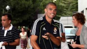<b>SERÁ TITULAR. </b>Pepe volverá a disputar un partido oficial con el Madrid nueve meses después.