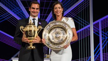 Federer y Muguruza, favoritos para el título según las apuestas
