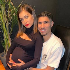 Hiba Abouk y Achraf Hakimi ya han sido padres de su primer hijo