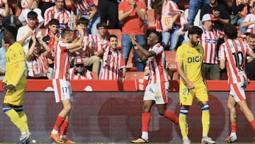 Sporting 3-0 Cádiz: resumen, goles y resultado
