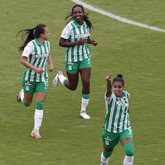 En imágenes: Primera victoria de Nacional en Liga BetPlay Femenina