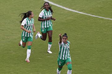 Nacional logró el triunfo en la Liga BetPlay Femenina ante Cortuluá en su primer partido en el Atanasio Girardot. 