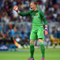 Ter Stegen, síntoma del juego de posición del Barça de Valverde