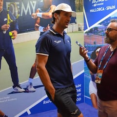 Moyá: “Veo a Nadal bastante bien, en buena posición”