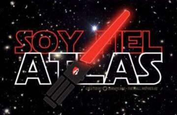 Los Rojinegros del Atlas, al estilo Star Wars.
