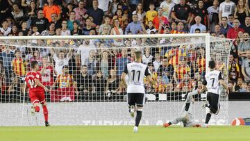 Gol de Guedes contra el Sevilla, el 4-0.