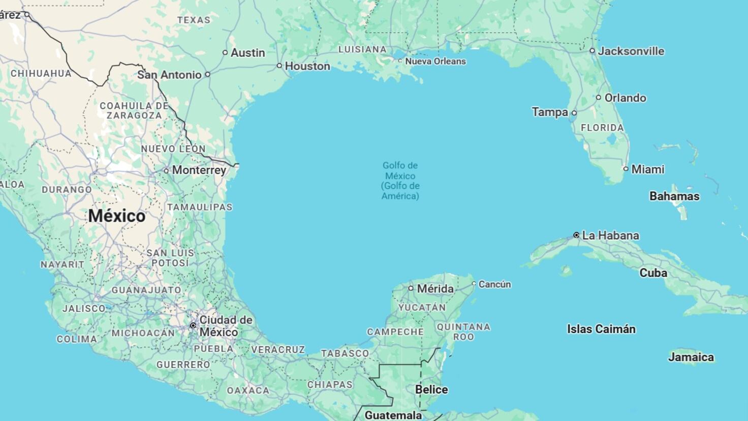 ¿Qué pasó con el Golfo de México? Así es como Google resuelve la confusión