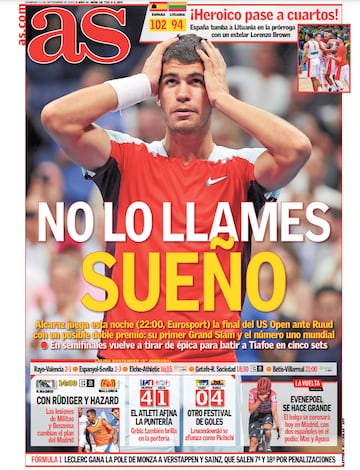 Las portadas de AS de septiembre