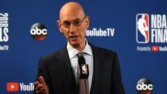 Adam Silver, comisionado de la NBA.