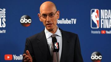 Adam Silver, comisionado de la NBA.