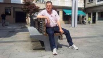 Manolo Camiña, en Cangas del Morrazo.