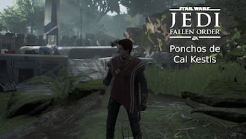 Todos los ponchos para Cal Kestis en Star Wars Jedi: Fallen Order