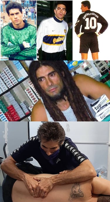 Jugó como portero de Vélez Sarsfield, Boca Juniors, Deportivo Español... Después de colgar las botas regentó un Kiosco y se unió al movimiento rastafari, actualmente se dedica a la osteopatía.
 