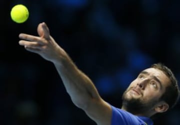 Stanislas Wawrinka venció a Marin Cilic en parciales de 6-3, 4-6, 6-3. El encuentro cerró el Grupo A del Masters de Londres. 