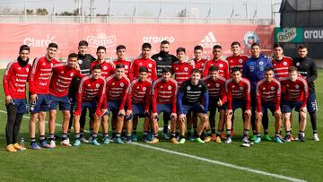 Chile tiene nómina Sub 23 para jugar contra Perú