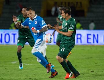 Cadavid y Silva marcaron los goles del equipo embajador.